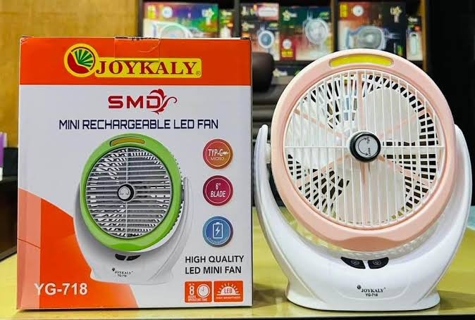 Rechargeable DC Fan